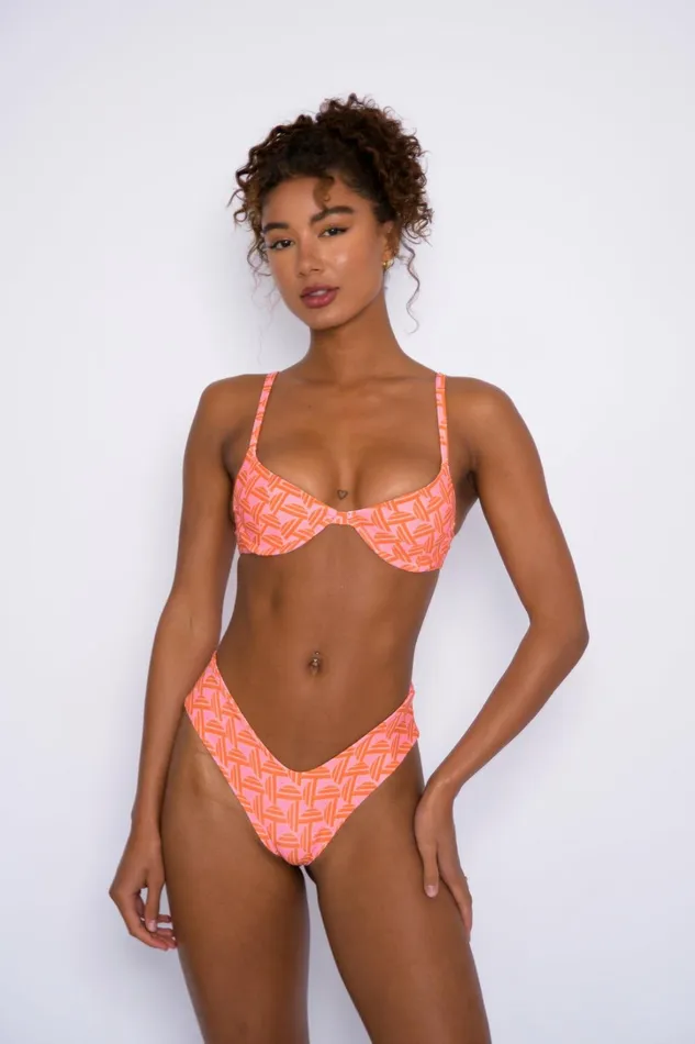Skatie Tops Claire Bikini Top Tropicana 8211 Women