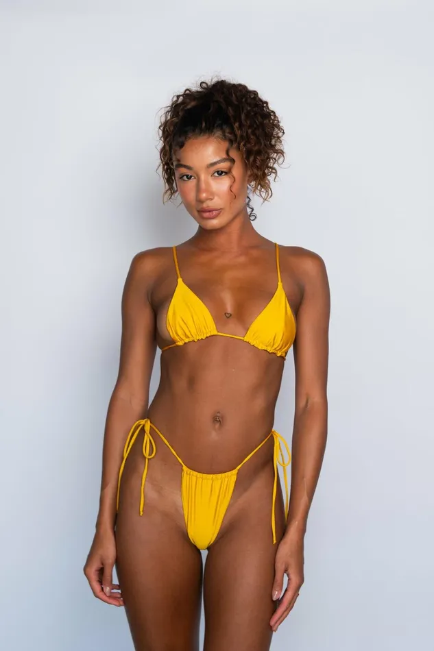 Skatie Tops Ella Bikini Top Honey 8211 Women
