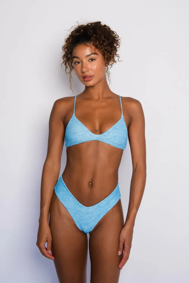 Skatie Tops Gisele Top Blue Jean 8211 Women