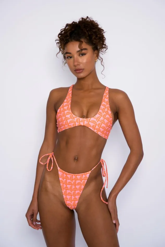 Skatie Tops Jasmine Bikini Top Tropicana 8211 Women