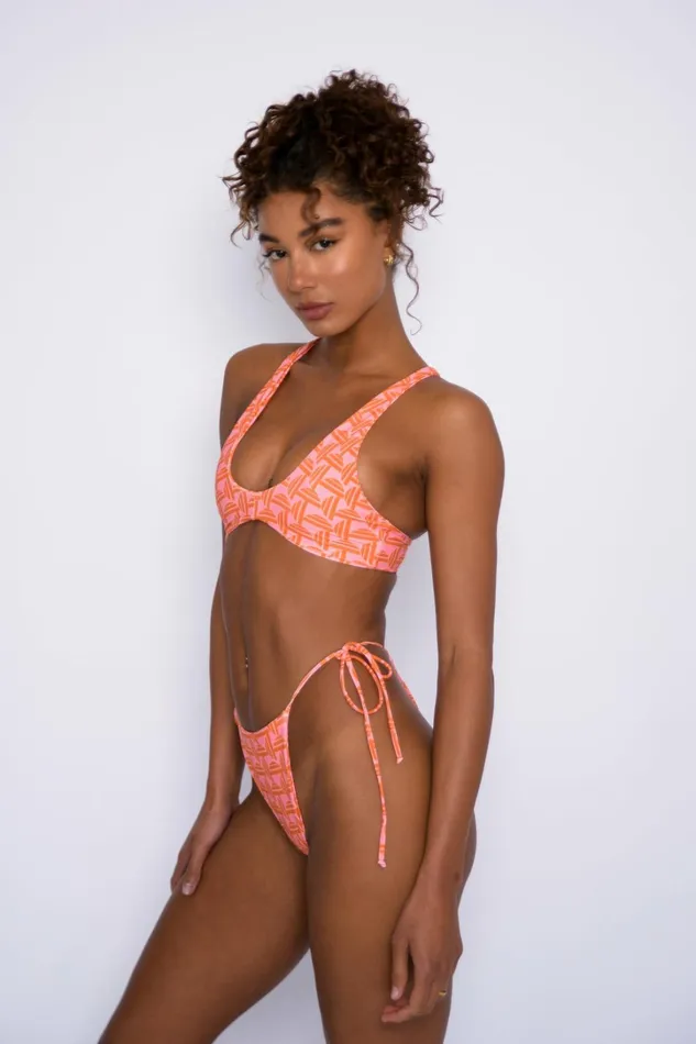 Skatie Tops Jasmine Bikini Top Tropicana 8211 Women