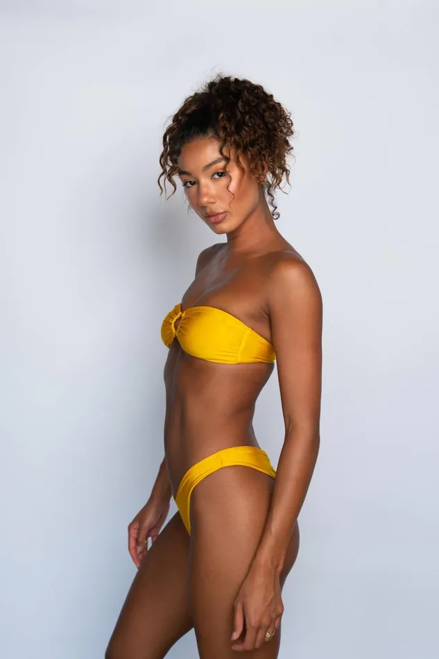 Skatie Tops Jean Bikini Top Honey 8211 Women
