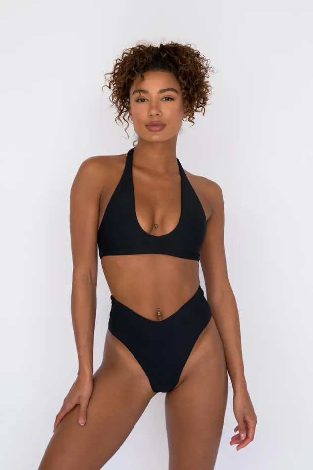 Skatie Tops Lacey Bikini Top Black 8211 Women