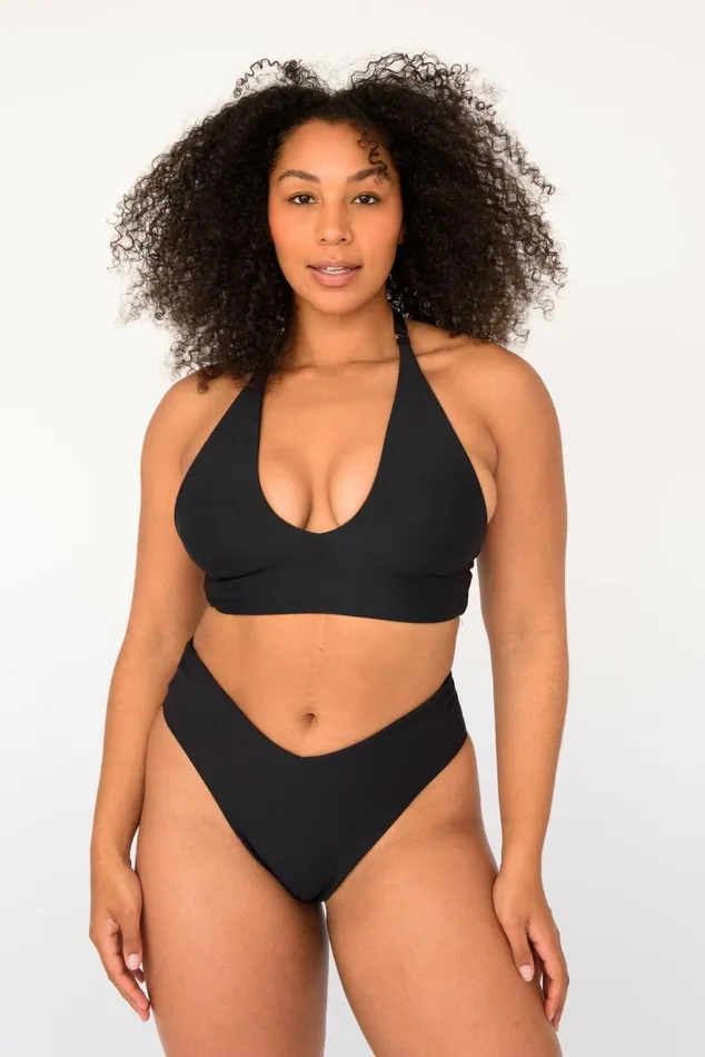 Skatie Tops Lacey Bikini Top Black 8211 Women