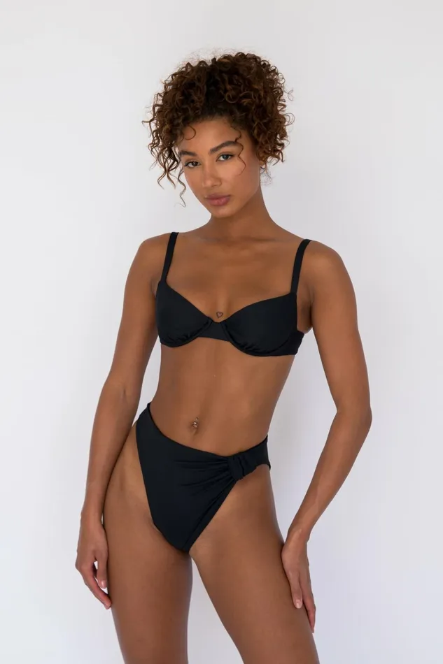 Skatie Tops Lola Bikini Top Black 8211 Women