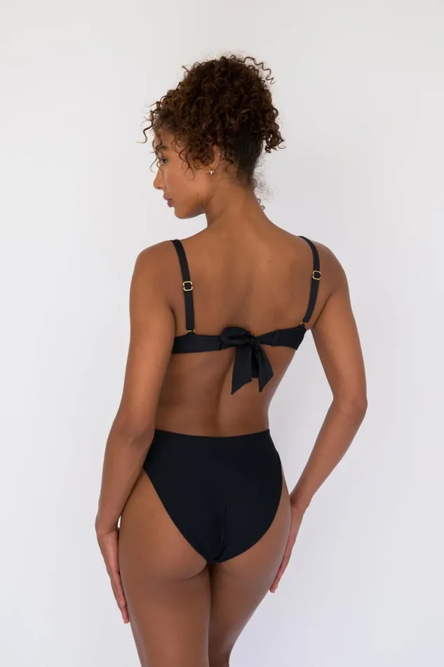 Skatie Tops Lola Bikini Top Black 8211 Women