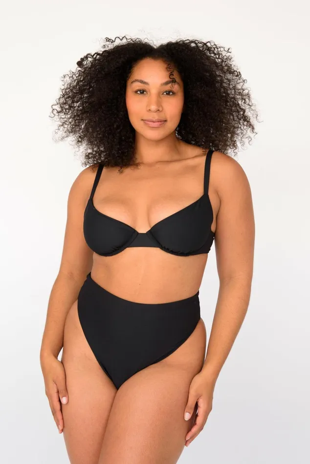 Skatie Tops Lola Bikini Top Black 8211 Women