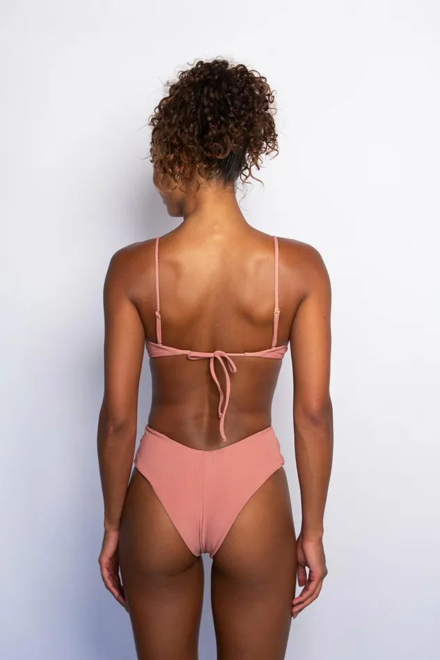 Skatie Tops Maddie Top Rosette Classic Ribbed 8211 Women