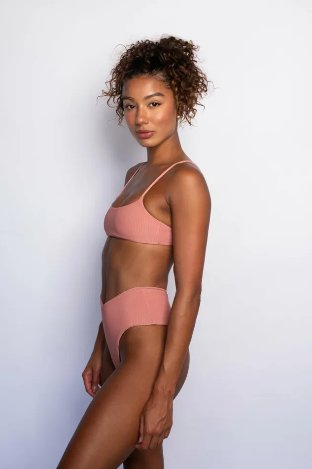 Skatie Tops Maddie Top Rosette Classic Ribbed 8211 Women
