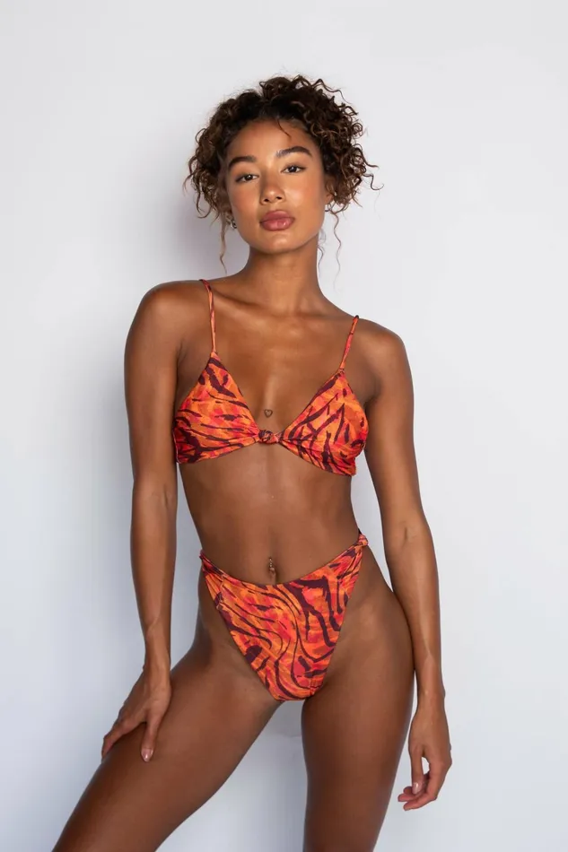 Skatie Tops Sarah Bikini Top Wild 8211 Women