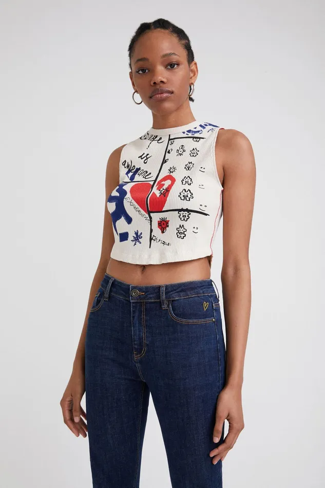 Skinny Ankle Grazer Jeans Women Desigual Jeans