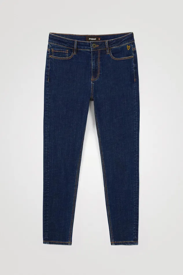 Skinny Ankle Grazer Jeans Women Desigual Jeans
