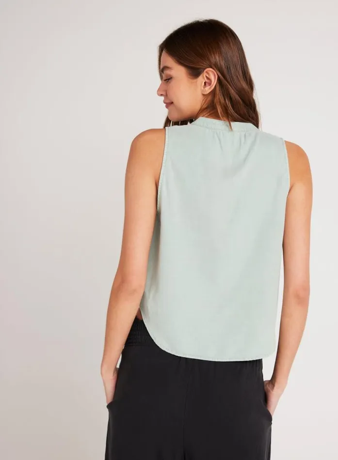Sleeveless Pullover 8211 Oasis Green Women Bella Dahl Sleeveless Sleeveless Pullover 8211 Oasis Green Women Bella Dahl Sleeveless