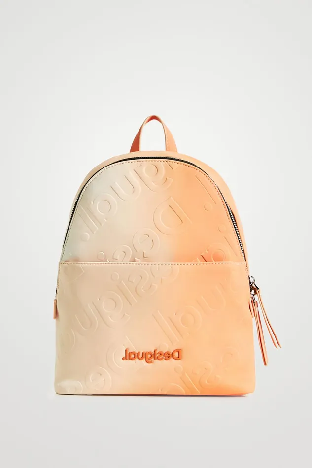 Small Backpack With Logos Women Desigual Backpacks