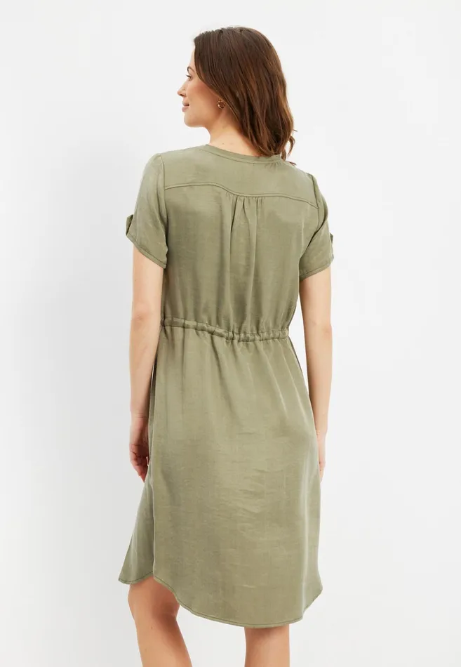 SMILLA DRESS 15725 681 Army 681 Women IN FRONT DRESSES
