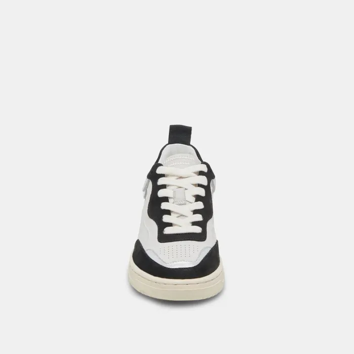 Sneakers Women Dolce Vita Adella Sneakers White Black Leather