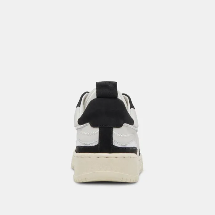 Sneakers Women Dolce Vita Adella Sneakers White Black Leather
