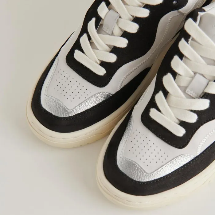 Sneakers Women Dolce Vita Adella Sneakers White Black Leather