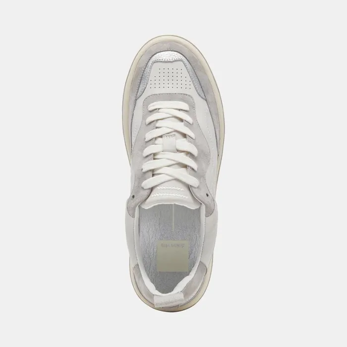Sneakers Women Dolce Vita Adella Sneakers White Grey Leather