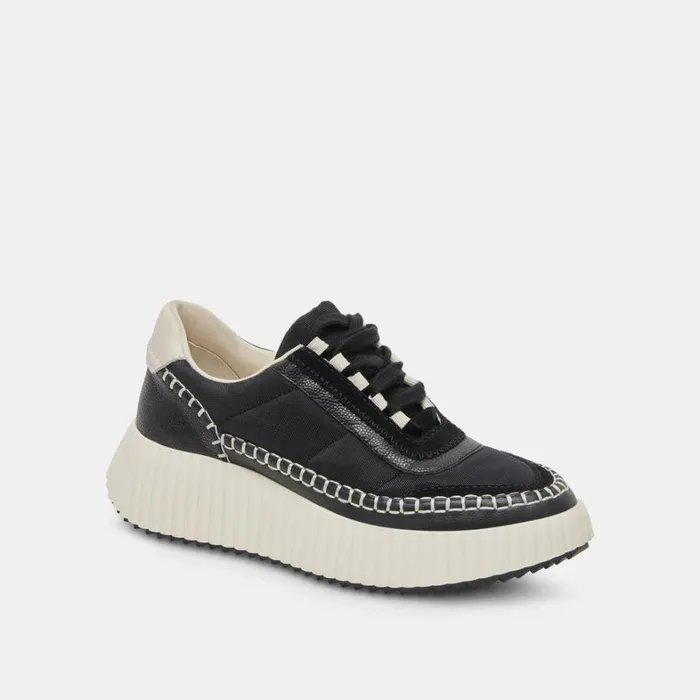 Sneakers Women Dolce Vita Dolen Nylon Sneakers Black Nylon