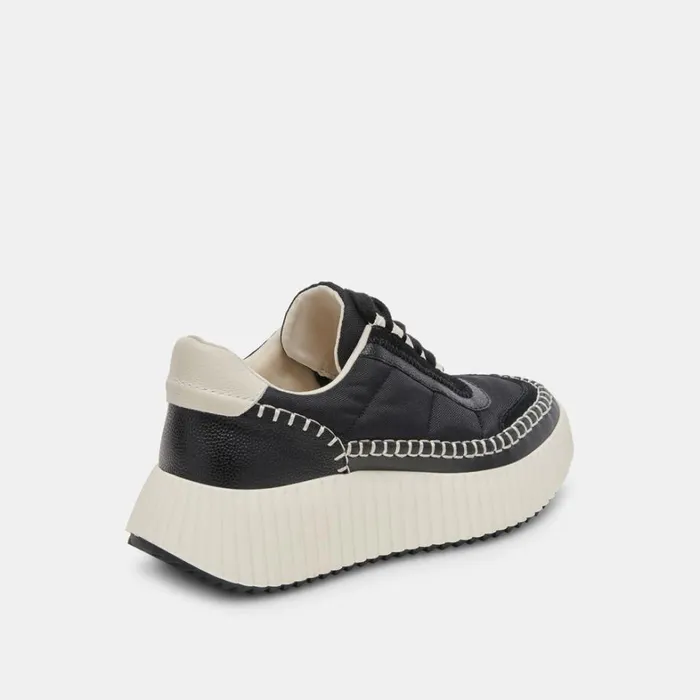 Sneakers Women Dolce Vita Dolen Nylon Sneakers Black Nylon