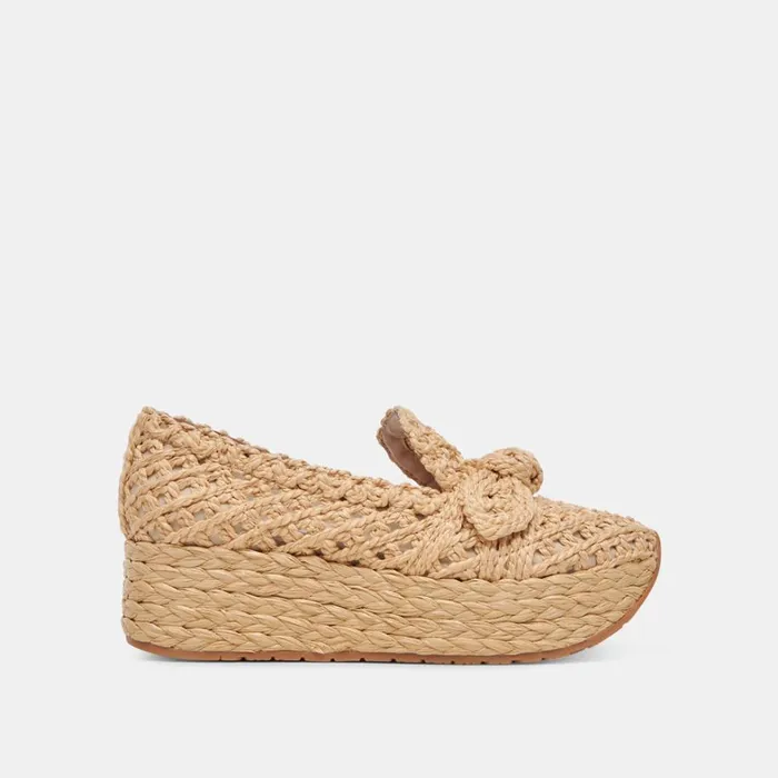 Sneakers Women Dolce Vita Jaka Sneakers Lt Natural Raffia