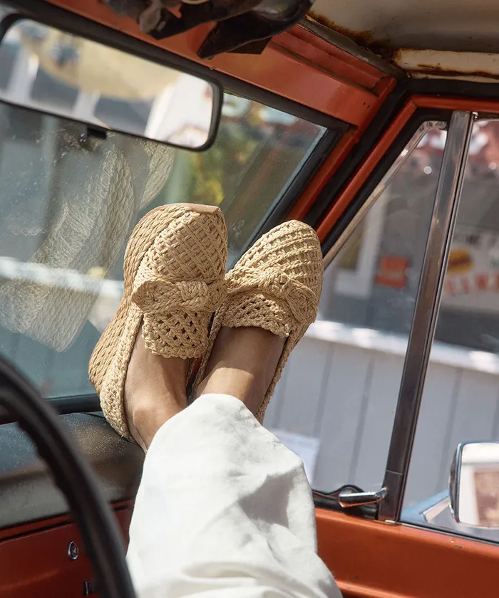 Sneakers Women Dolce Vita Jaka Sneakers Lt Natural Raffia
