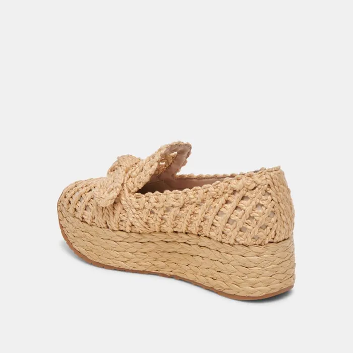 Sneakers Women Dolce Vita Jaka Sneakers Lt Natural Raffia