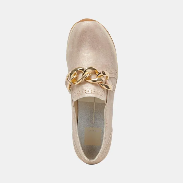 Sneakers Women Dolce Vita Jhenee Sneakers Light Gold Nubuck