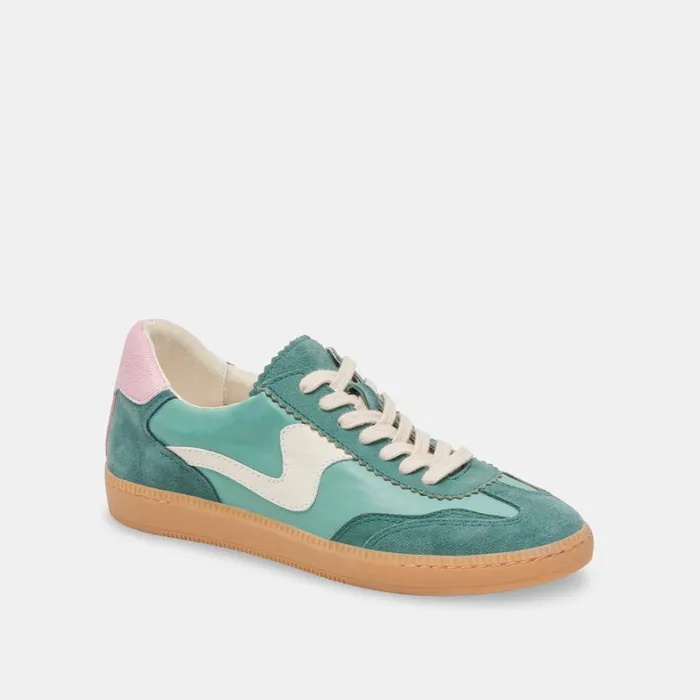 Sneakers Women Dolce Vita Notice Sneakers Green Suede
