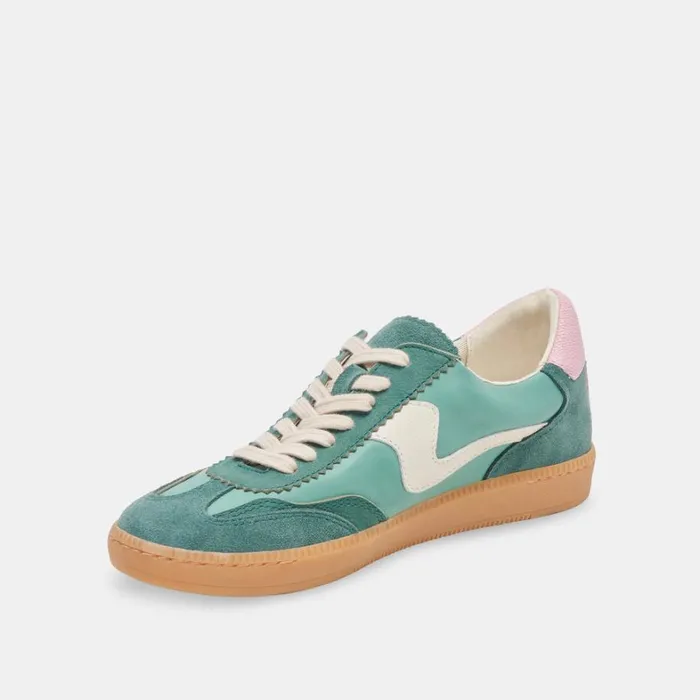 Sneakers Women Dolce Vita Notice Sneakers Green Suede