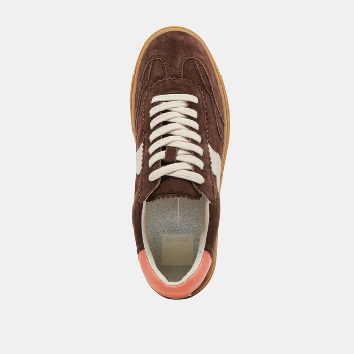 Sneakers Women Dolce Vita Notice X Sneakers Dk Brown Suede
