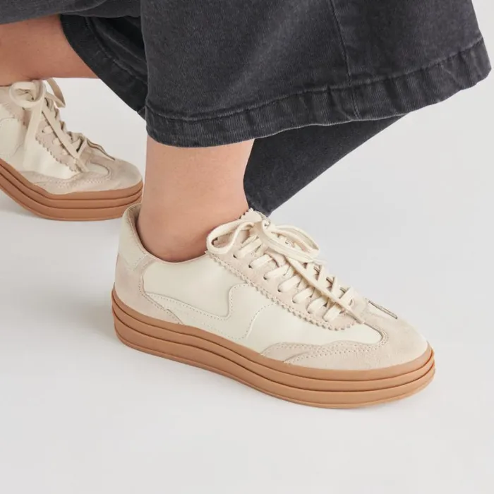 Sneakers Women Dolce Vita Notice X Sneakers Ivory Multi Leather