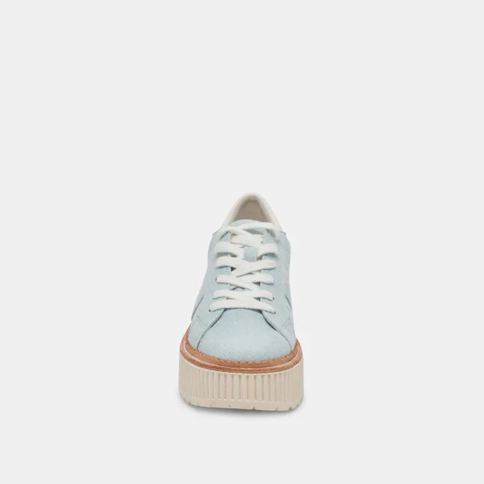 Sneakers Women Dolce Vita Tiger Sneakers Light Blue Denim