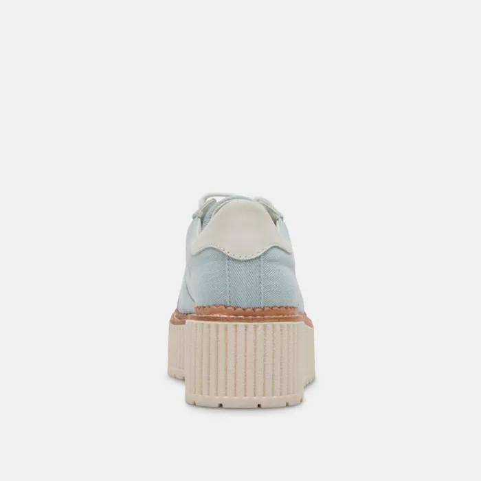 Sneakers Women Dolce Vita Tiger Sneakers Light Blue Denim