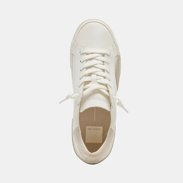 Sneakers Women Dolce Vita Zina 360 Sneakers White Natural Recycled Leather