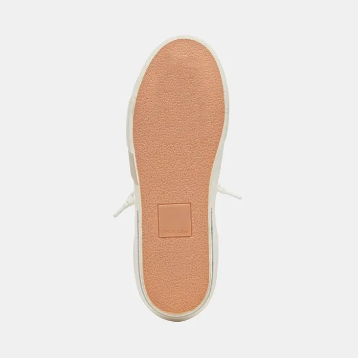 Sneakers Women Dolce Vita Zina 360 Sneakers White Natural Recycled Leather