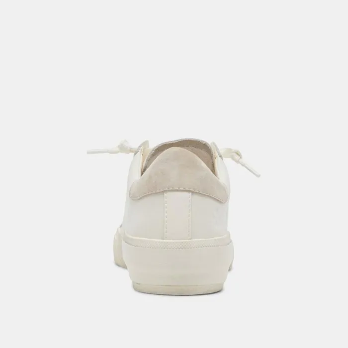 Sneakers Women Dolce Vita Zina 360 Sneakers White Natural Recycled Leather