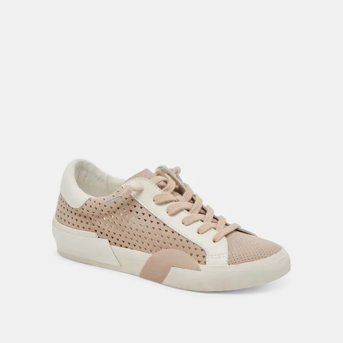 Sneakers Women Dolce Vita Zina Perf 360 Sneakers Dune Multi Suede