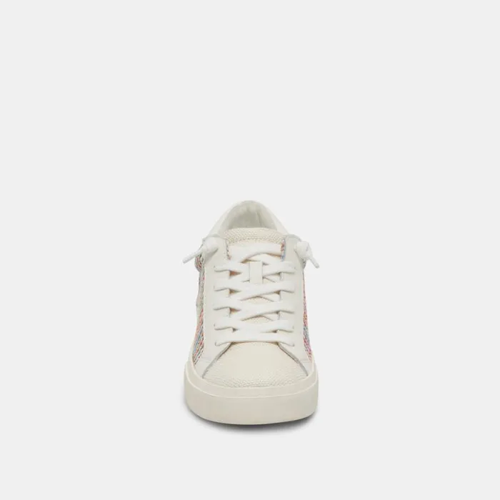 Sneakers Women Dolce Vita Zina Pride Sneakers White Multi Raffia