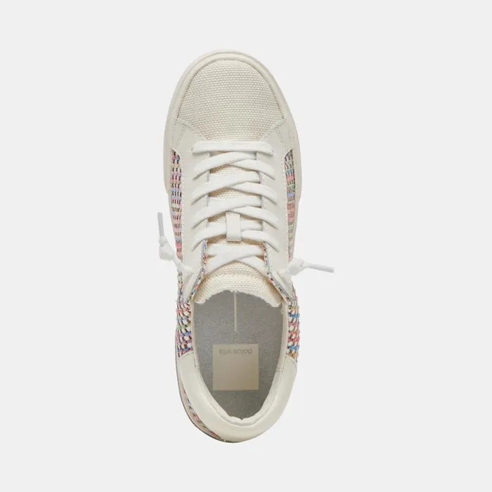 Sneakers Women Dolce Vita Zina Pride Sneakers White Multi Raffia