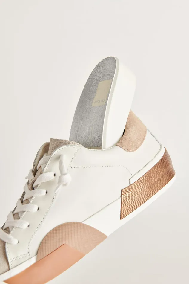 Sneakers Women Dolce Vita Zina Sneakers White Tan