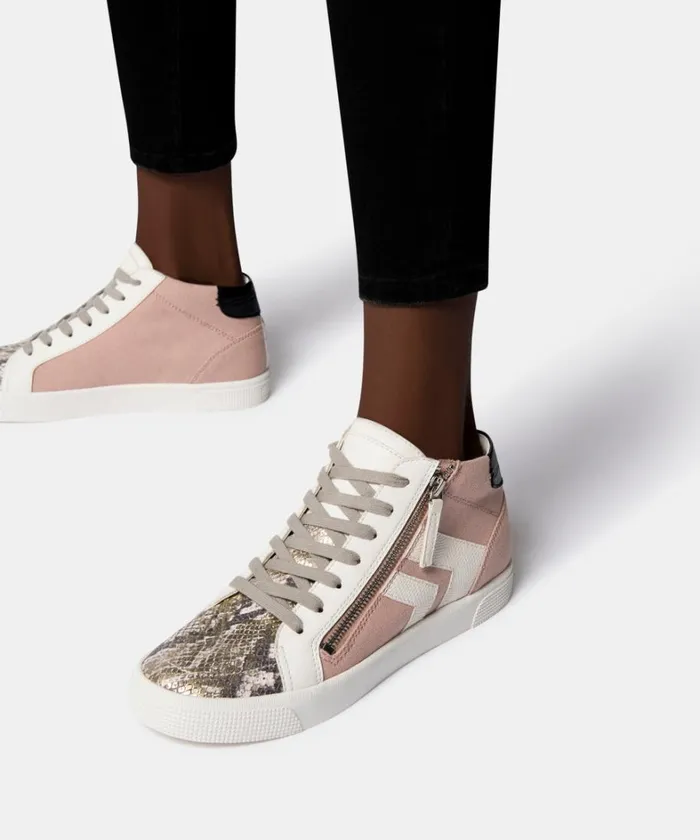 Sneakers Women Dolce Vita Zolie Sneakers Blush Multi Canvas