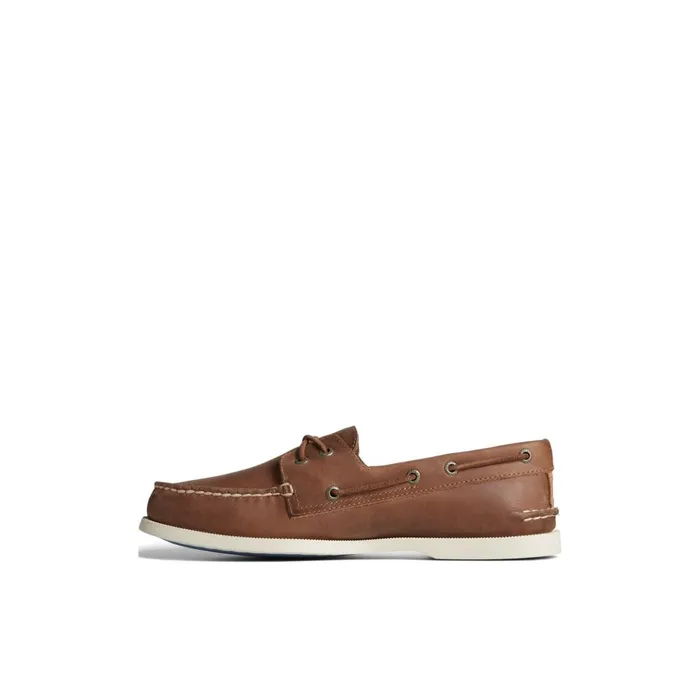 Sperry Boat Shoes Authentic Original Cross Lace Boat Shoe Medium Beige 8211 Men