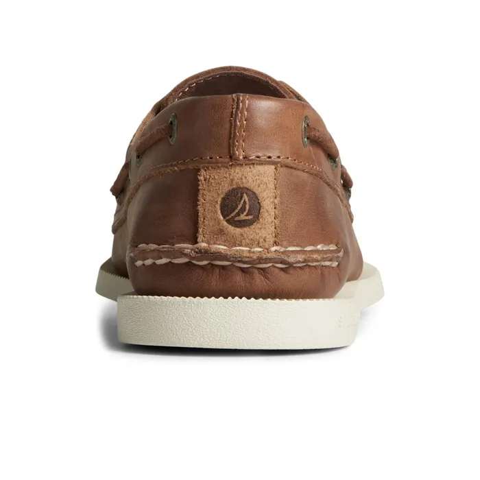 Sperry Boat Shoes Authentic Original Cross Lace Boat Shoe Medium Beige 8211 Men
