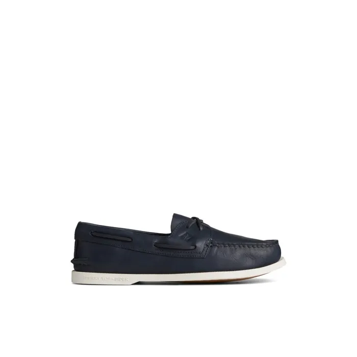 Sperry Boat Shoes Authentic Original Cross Lace Boat Shoe Navy 8211 Men