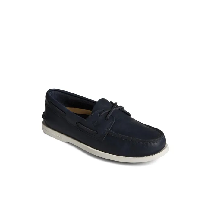 Sperry Boat Shoes Authentic Original Cross Lace Boat Shoe Navy 8211 Men