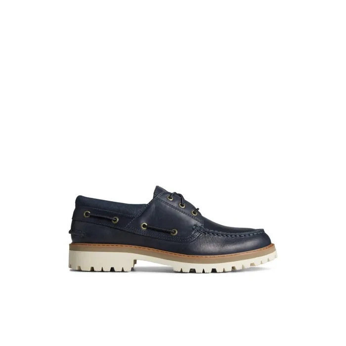 Sperry Boat Shoes Authentic Original Unlined Lug 3Eye Boat Shoe Navy 8211 Men Sperry Boat Shoes Authentic Original Unlined Lug 3Eye Boat Shoe Navy 8211 Men