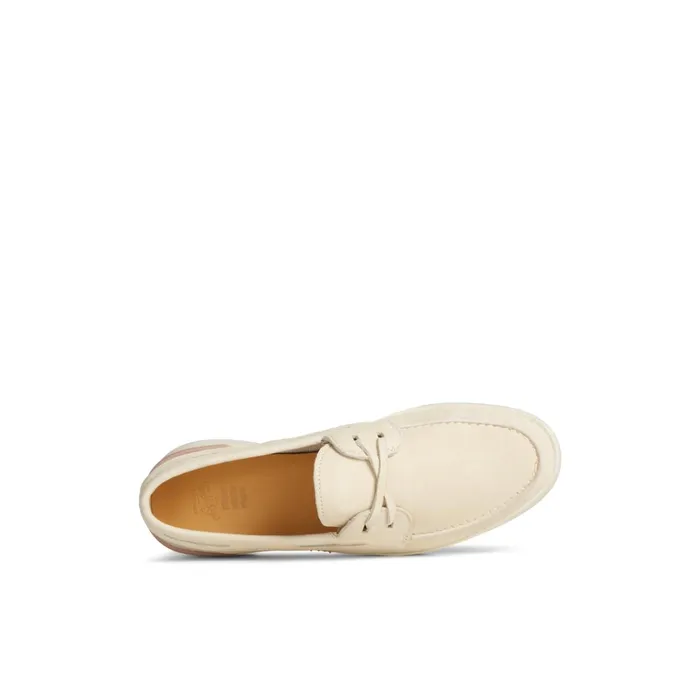 Sperry Boat Shoes Gold Cup Authentic Original PLUSHWAVE Cup Boat Shoe Bone 8211 Men
