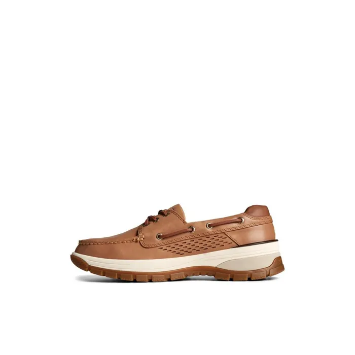 Sperry Boat Shoes Gold Cup Billfish PLUSHWAVE Boat Shoe Medium Beige 8211 Men